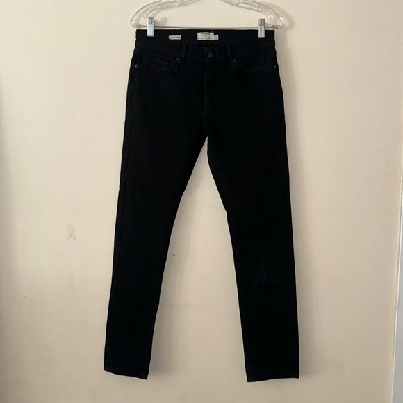 Topman Stretch Skinny Black Jeans 30x30 - Picture 1 of 5